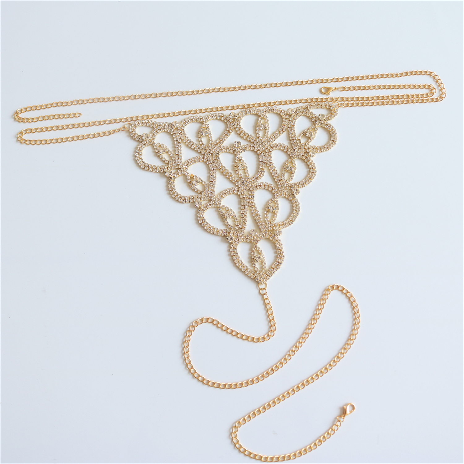 Sexy Body Chain Heart-shaped T – Thong Bikini Women recenzja i cena