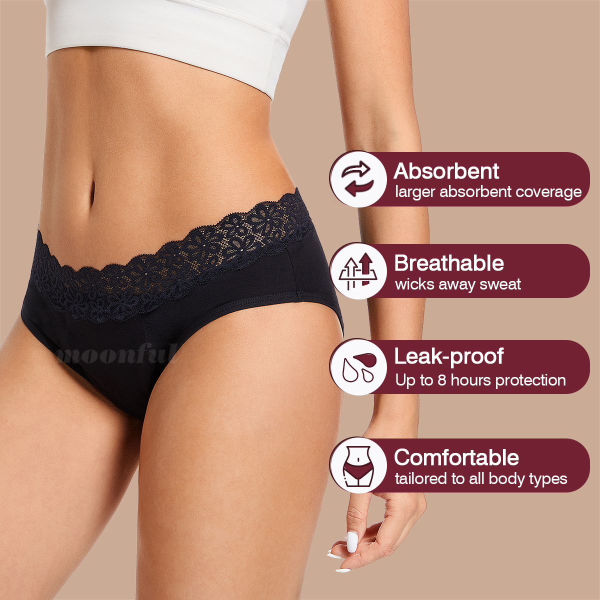 Menstrual Cycle Absorbent Unde – Period Panty Absorbent recenzja i cena