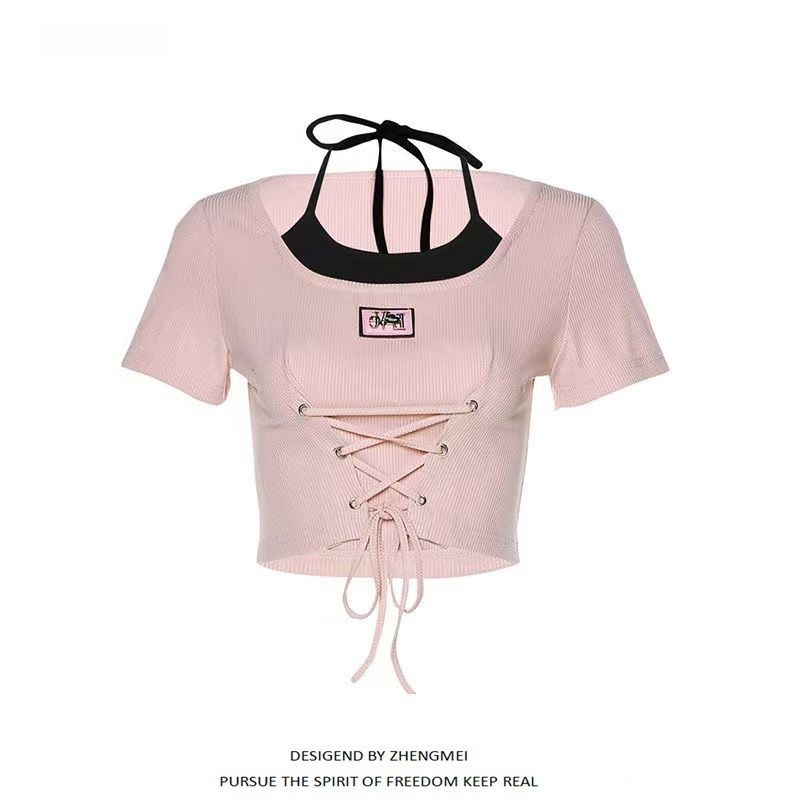 Sweet And Spicy ort Sve T-irt  – Corset Waist Cinch recenzja i cena