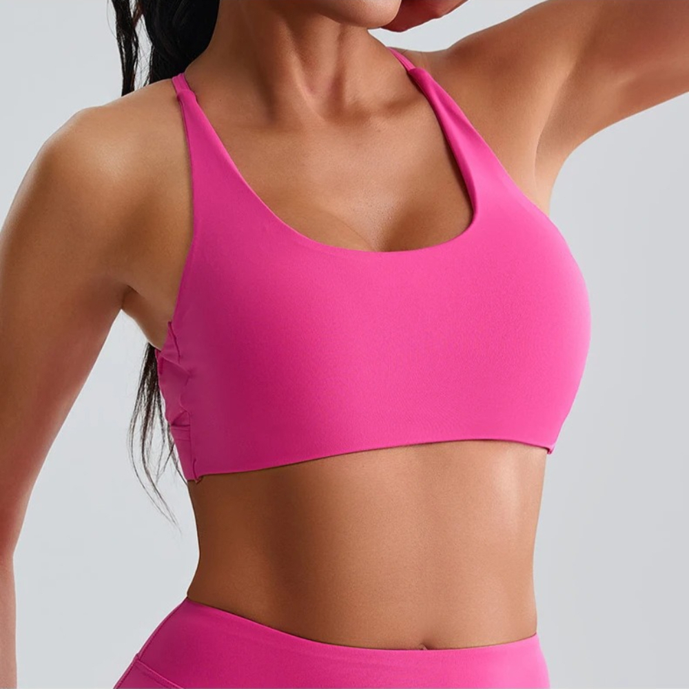 Women Impact Halter Sports Bra – Push Up Bra Padded recenzja i cena