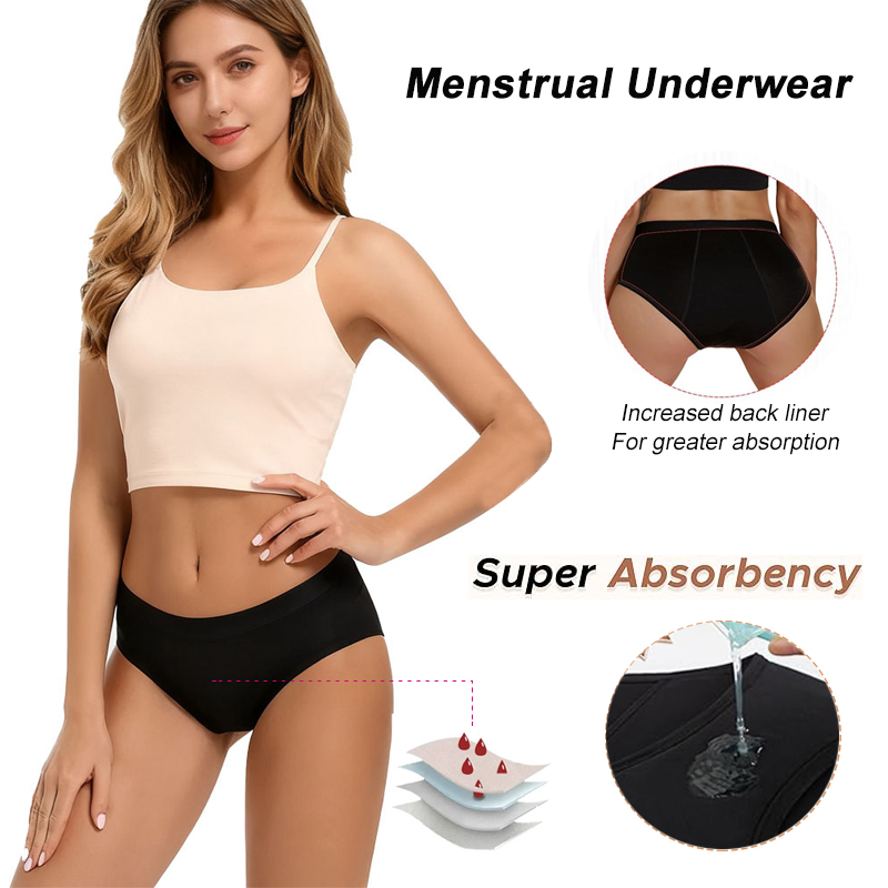Heavy Flow Menstrual Panties 4 – Period Panty Absorbent recenzja i cena