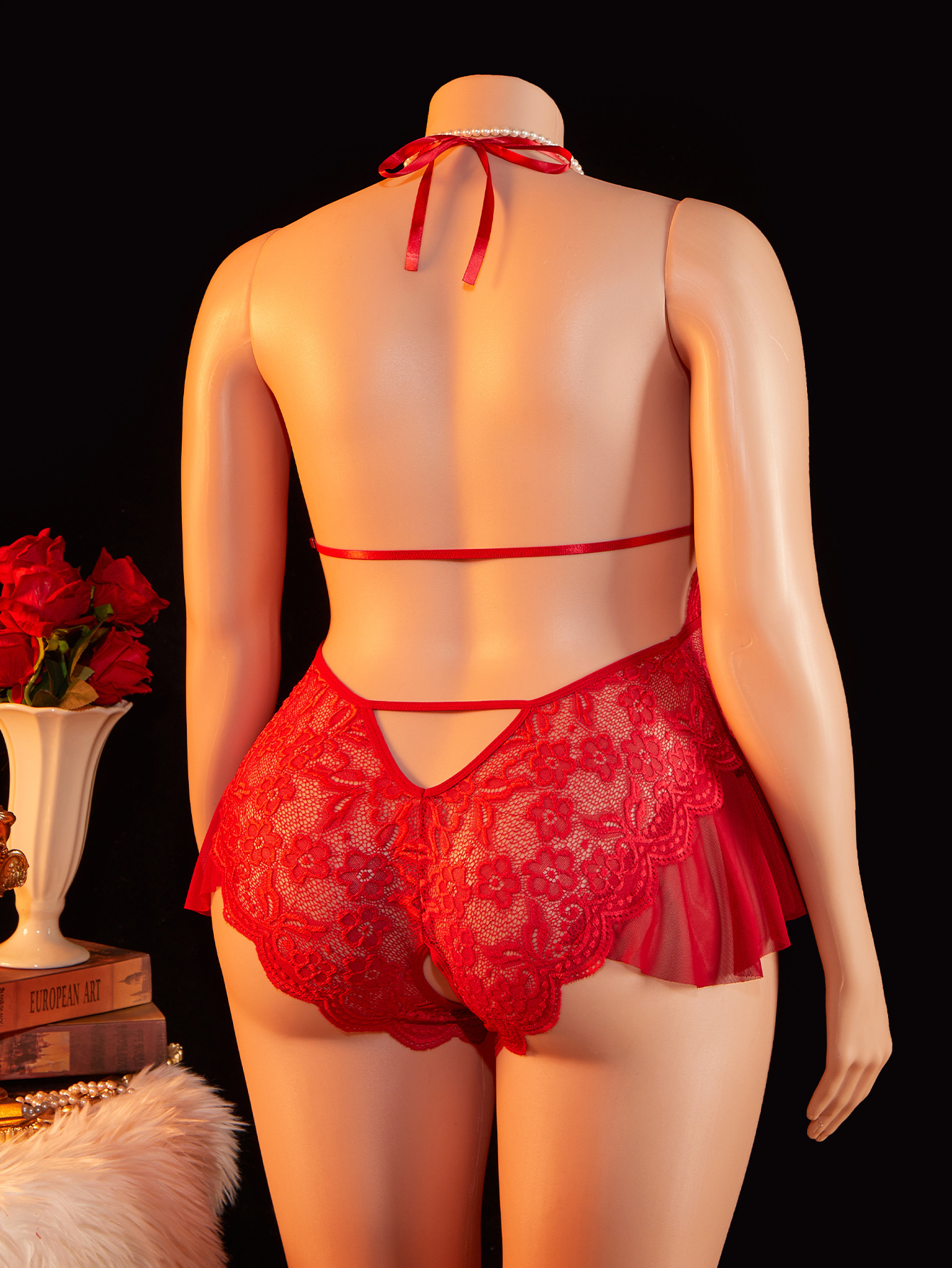 Ultra-sexy Teddy Deep V Erotic – Lace Teddy Lingerie recenzja i cena