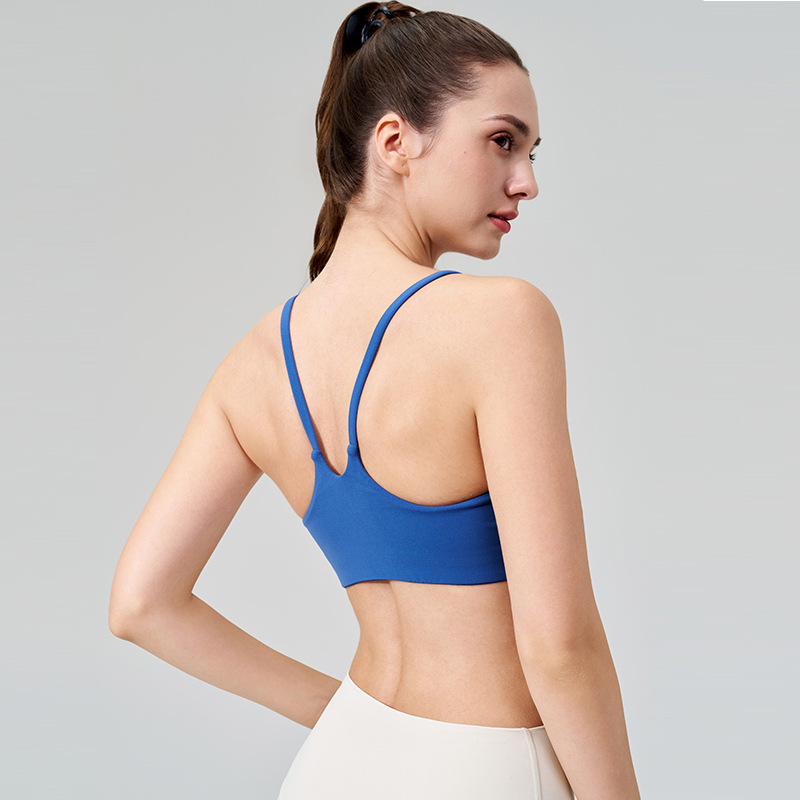 Women's Spring Summer Yoga Tan – Push Up Bra Padded recenzja i cena
