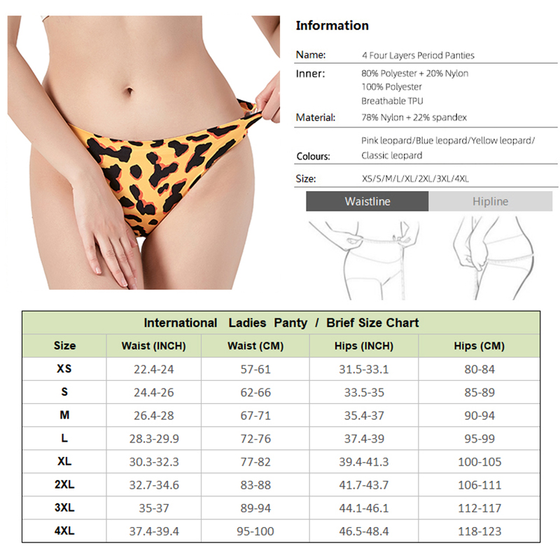 Menstrual Period Panties 4-Lay – Period Panty Absorbent recenzja i cena