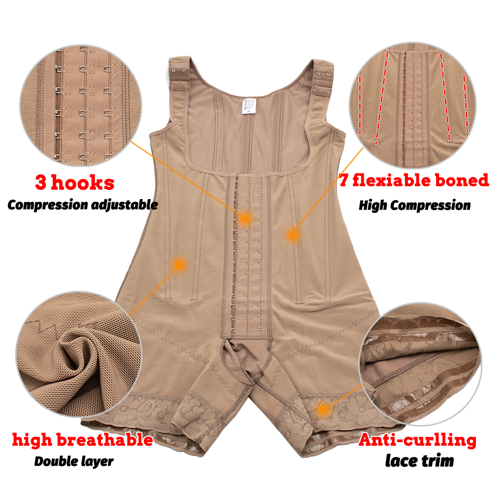 Fajas Colombian Girdles Post L – Shapewear Bodysuit Firm recenzja i cena
