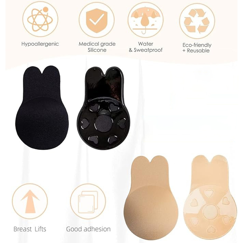 FallSweet 1 Pair Women's Invis – Silicone Bra Adhesive recenzja i cena