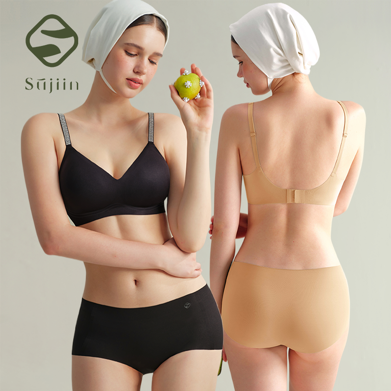 SUJIIN Women's Wireless Push U – Bralette Wireless Soft recenzja i cena