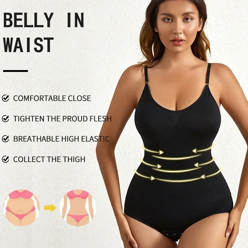 1 Piece Solid Seamless Brief S – Shapewear Bodysuit Firm recenzja i cena