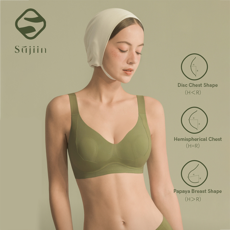 SUJIIN Wireless Plus Size Bras – Bralette Wireless Soft recenzja i cena