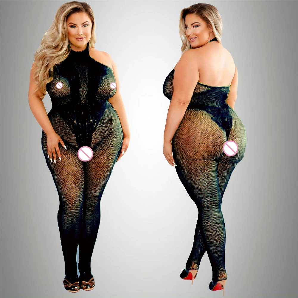 2024 Plus Size Bodystocking Ho – Bodystocking Fishnet recenzja i cena