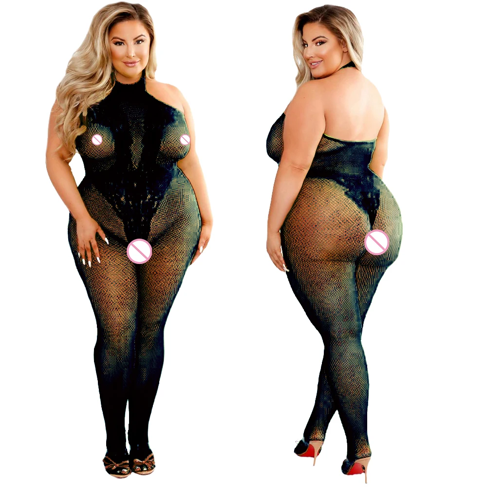 2024 Plus Size Bodystocking Ho – Bodystocking Fishnet recenzja i cena