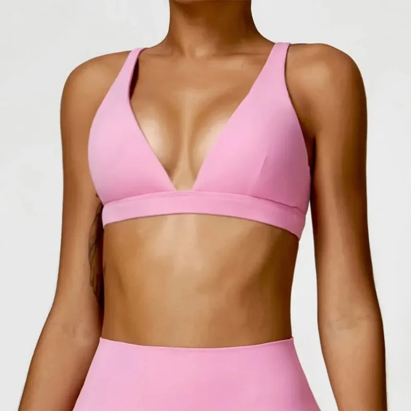 Sports Bra Shockproof Crop Ant – Seamless Underwear Women recenzja i cena