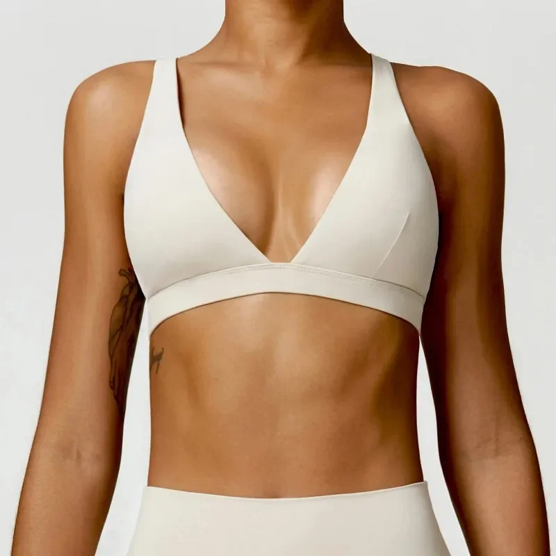 Sports Bra Shockproof Crop Ant – Seamless Underwear Women recenzja i cena