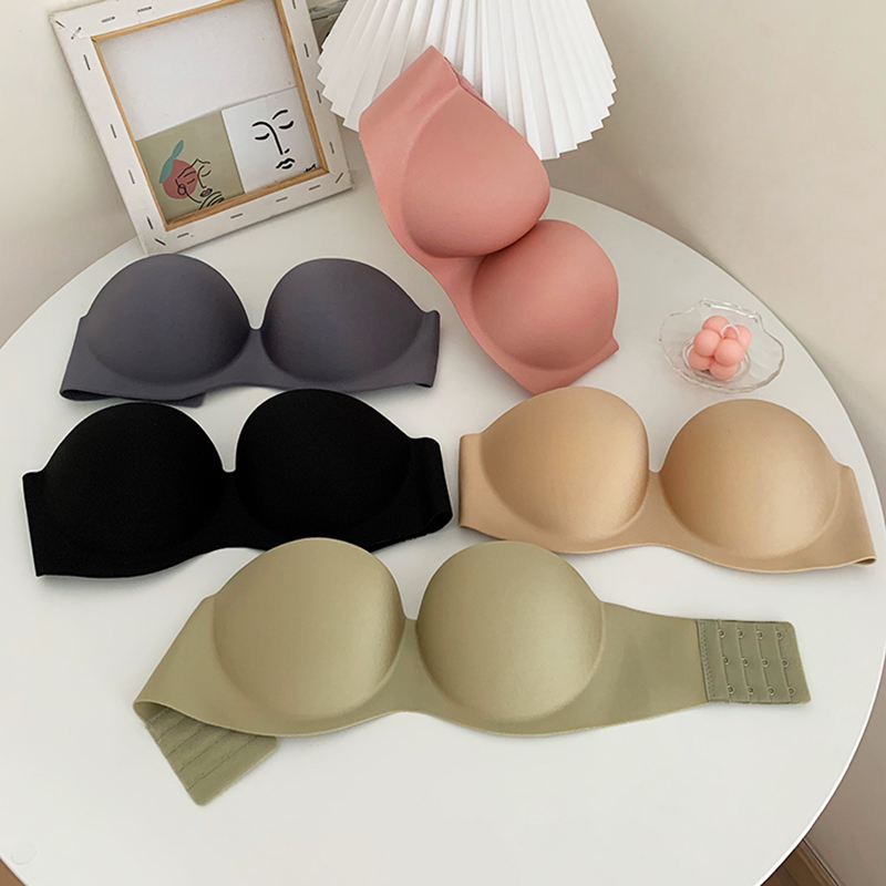 FINETOO Sexy Strapless Bras Wo – Bralette Wireless Soft recenzja i cena