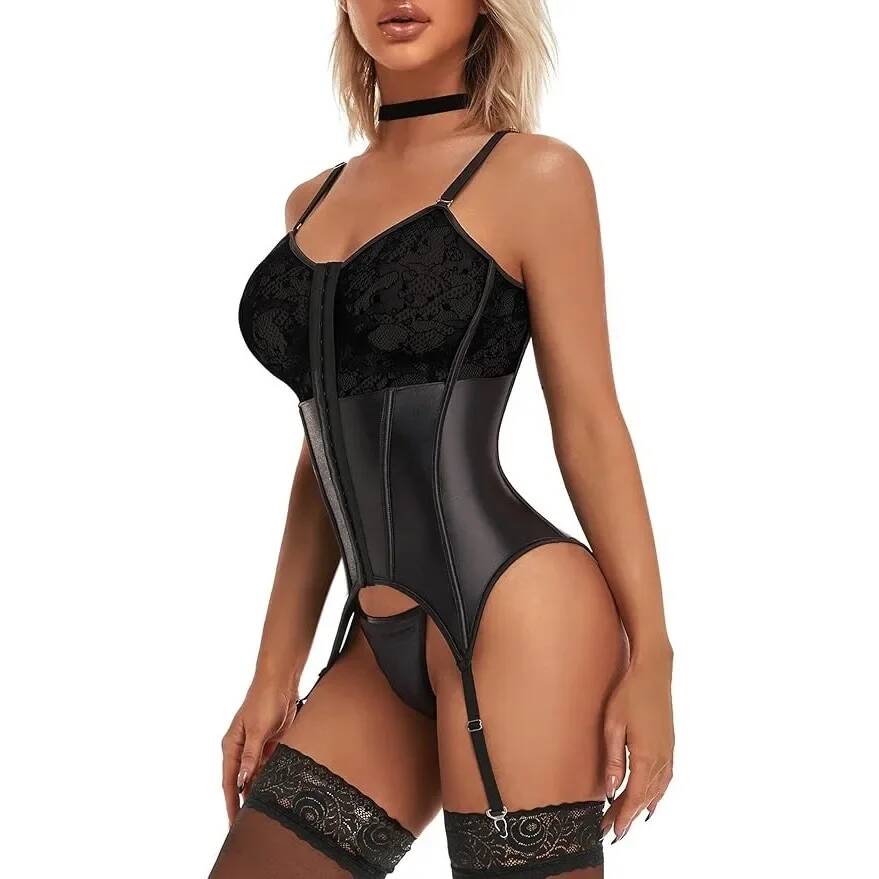 Women's Sexy Lace Lingerie Set – Lace Teddy Lingerie recenzja i cena