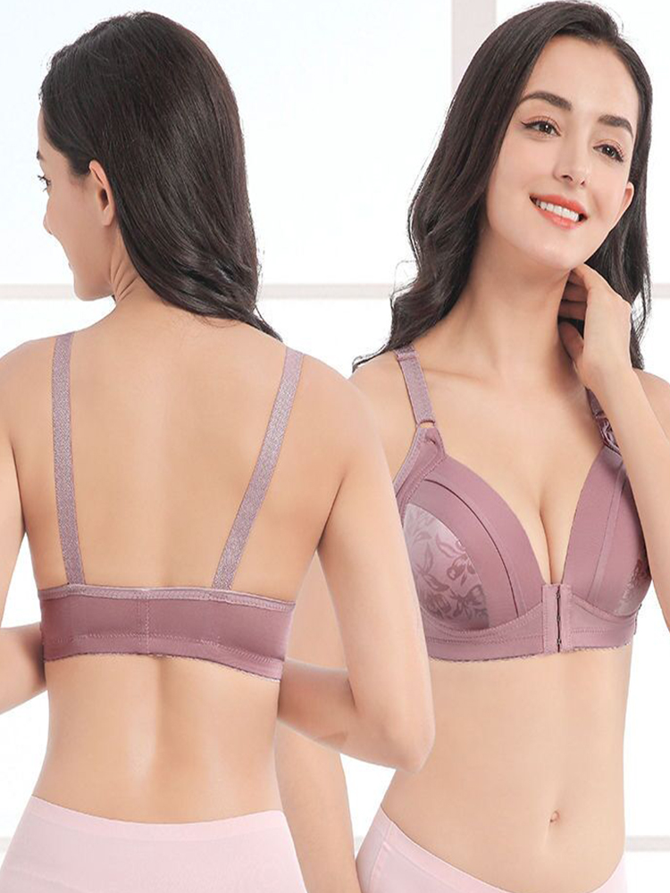 Push Up Bra Front Closure Wome – Bralette Wireless Soft recenzja i cena