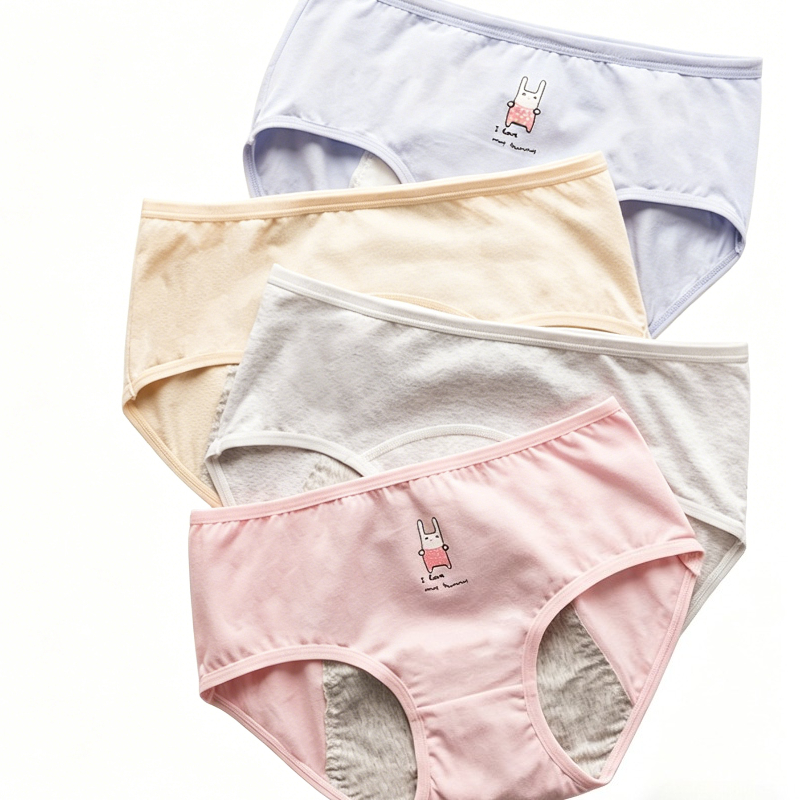 Cute Cartoon Period Underwear  – Period Panty Absorbent recenzja i cena