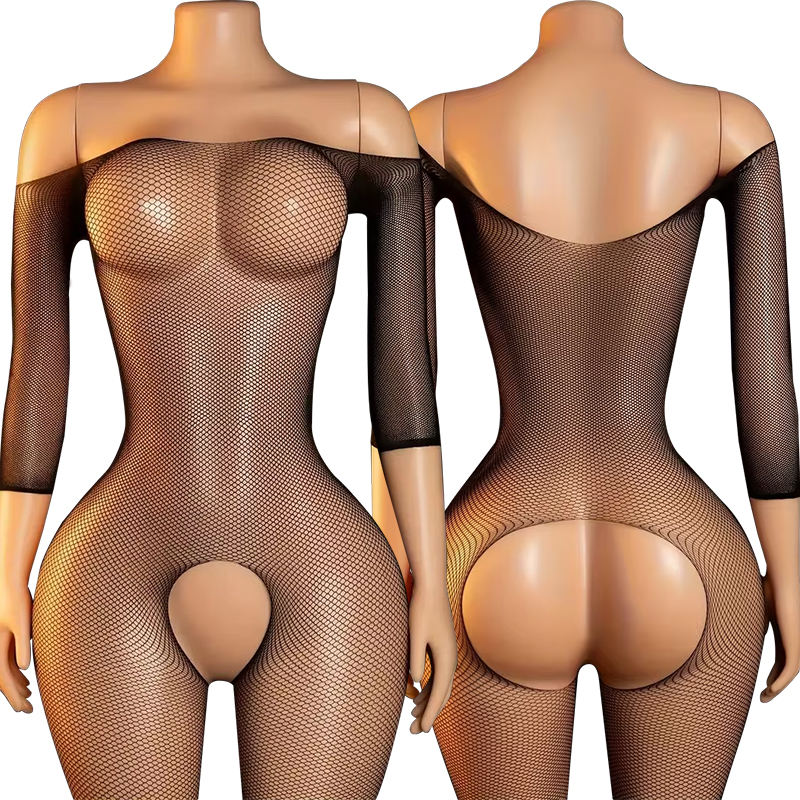 Sexy Women Black Mini Fishnet  – Bodystocking Fishnet recenzja i cena