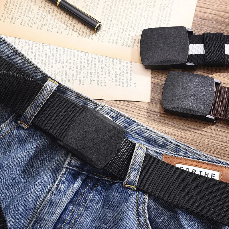 Men's Belt Outdoor Casual Canv – Corset Waist Cinch recenzja i cena
