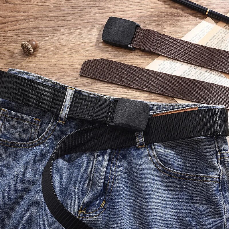 Men's Belt Outdoor Casual Canv – Corset Waist Cinch recenzja i cena