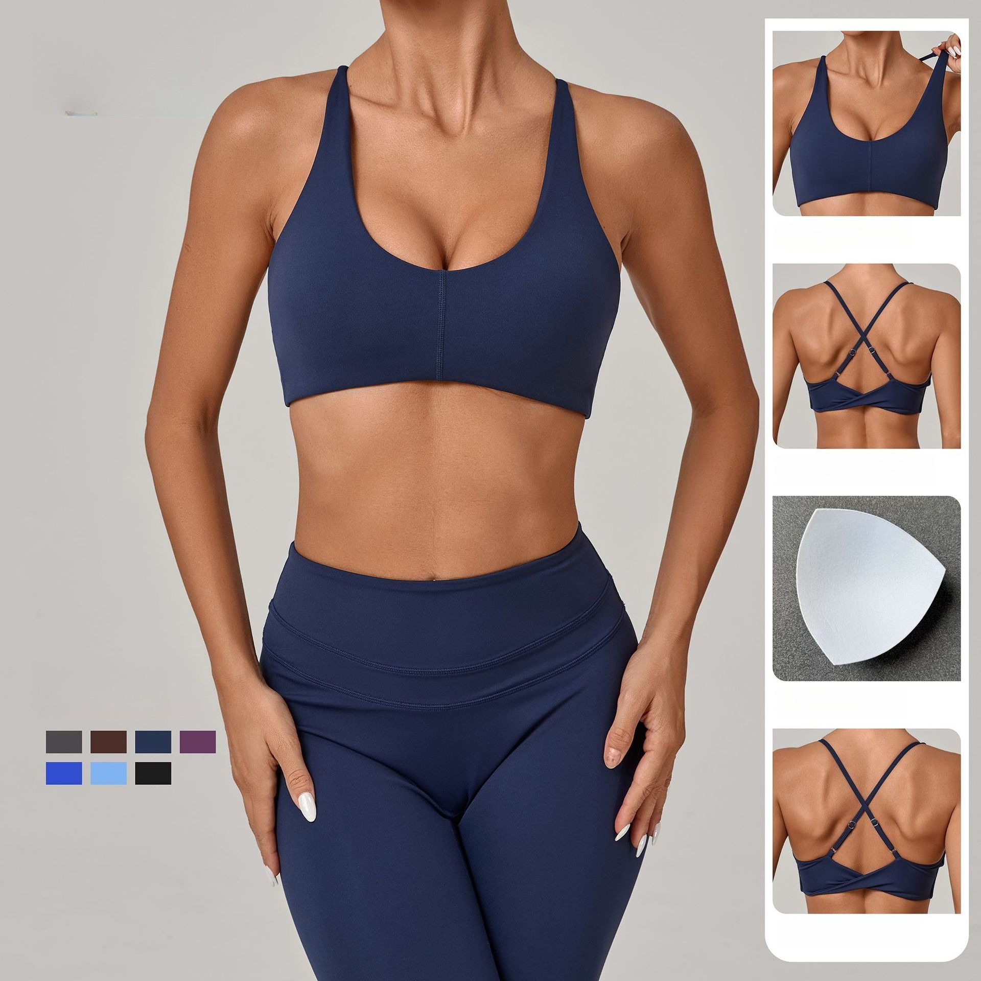 Sports Bra Women Fitness Bra H – Push Up Bra Padded recenzja i cena