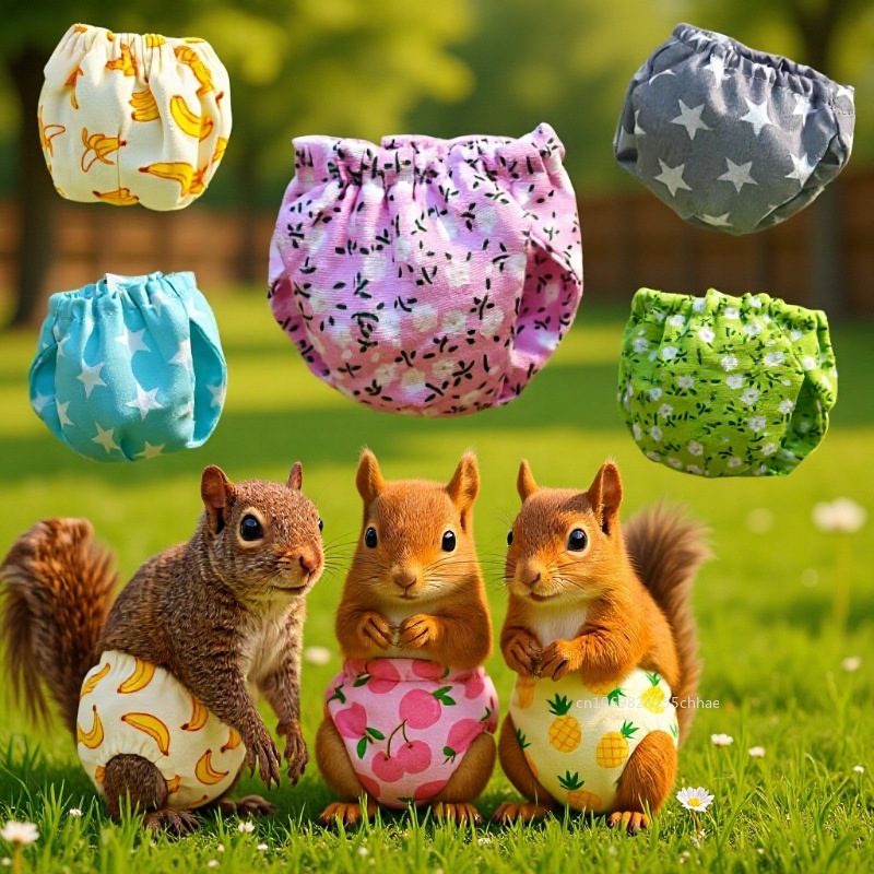 S/M Absorbent Squirrel Diapers – Period Panty Absorbent recenzja i cena