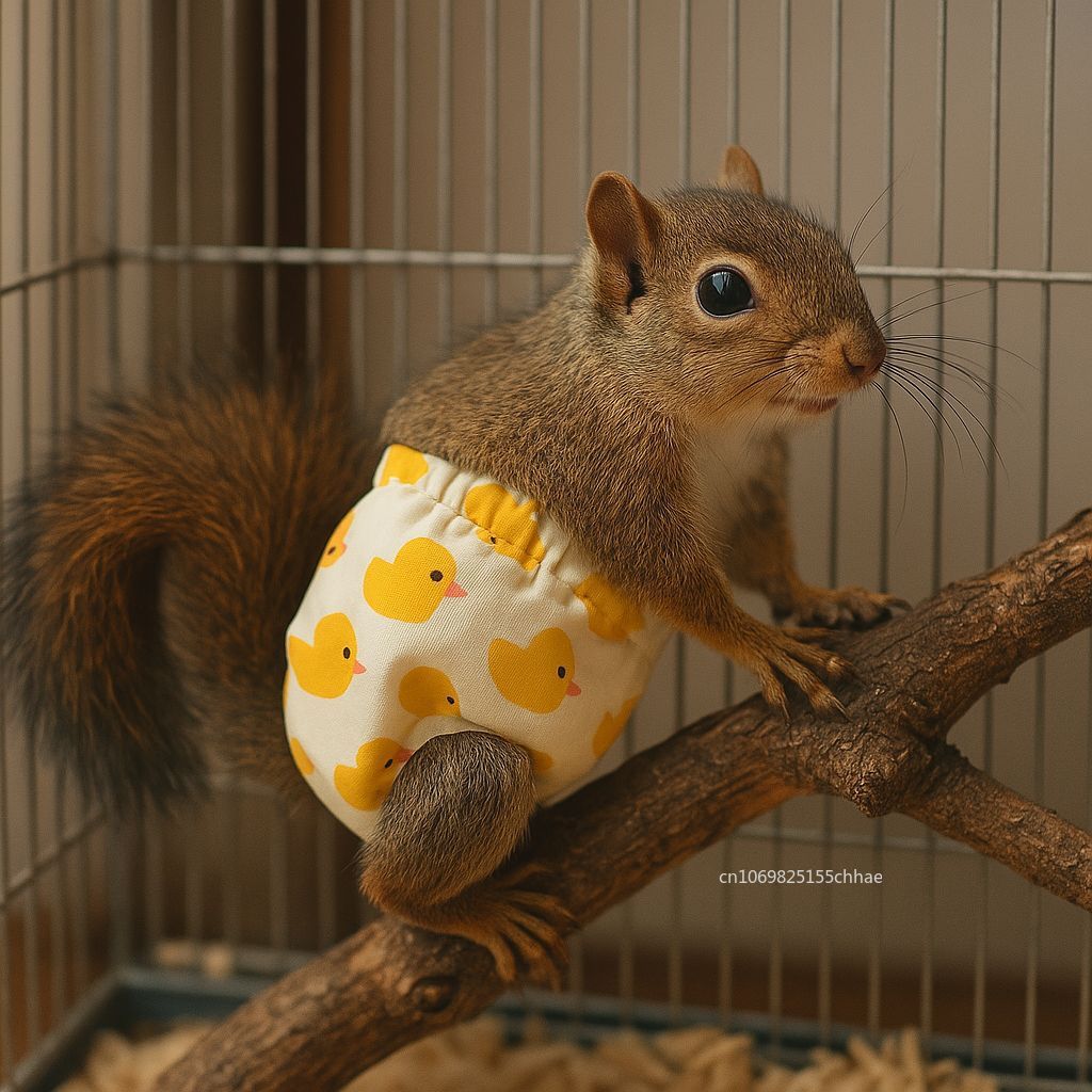 S/M Absorbent Squirrel Diapers – Period Panty Absorbent recenzja i cena