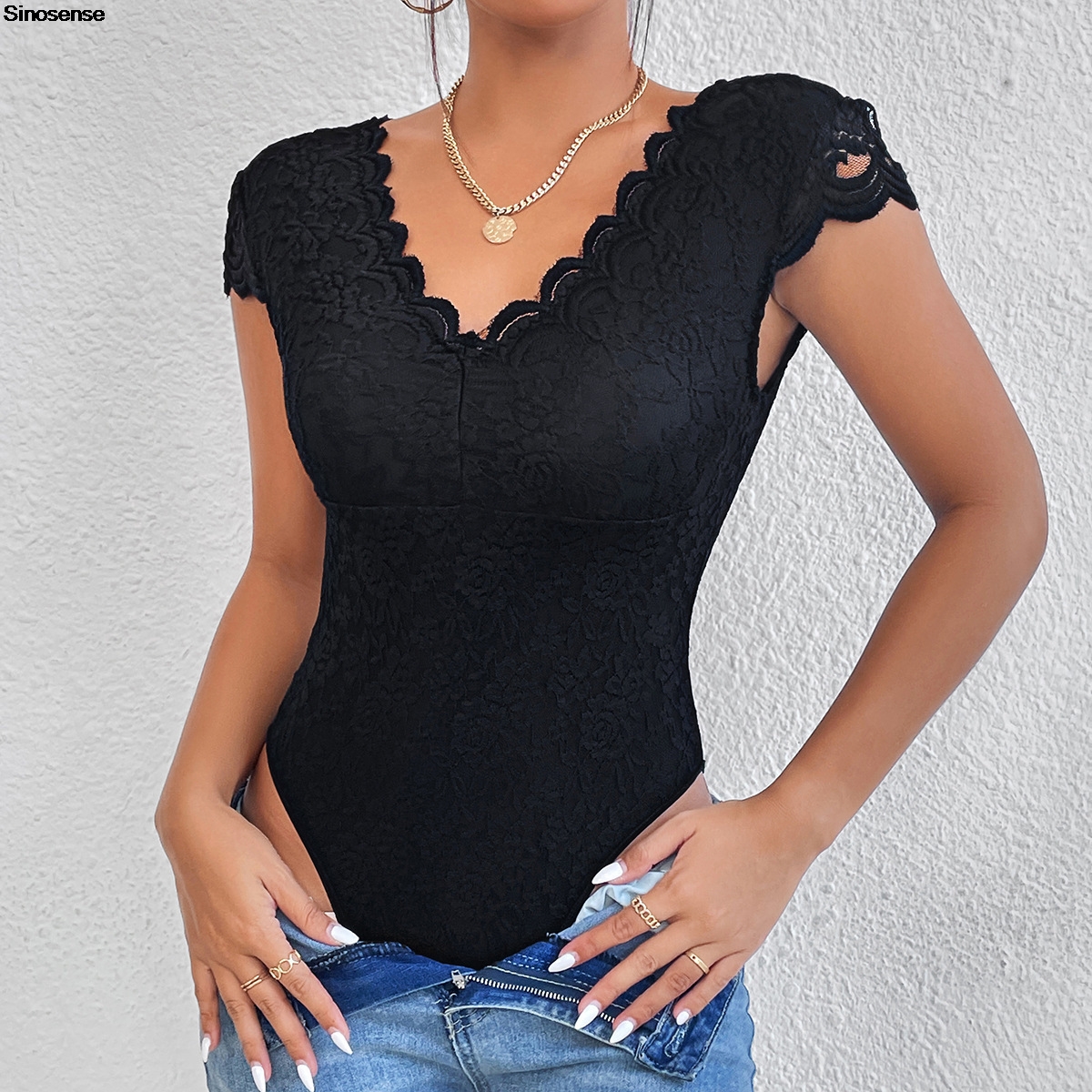 Womens Embroidery Floral Contr – Lace Teddy Lingerie recenzja i cena
